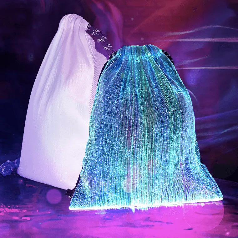 FIBER OPTIC LIGHTSHOW BACKPACK LED Backpack - Tophatter Daily Deals