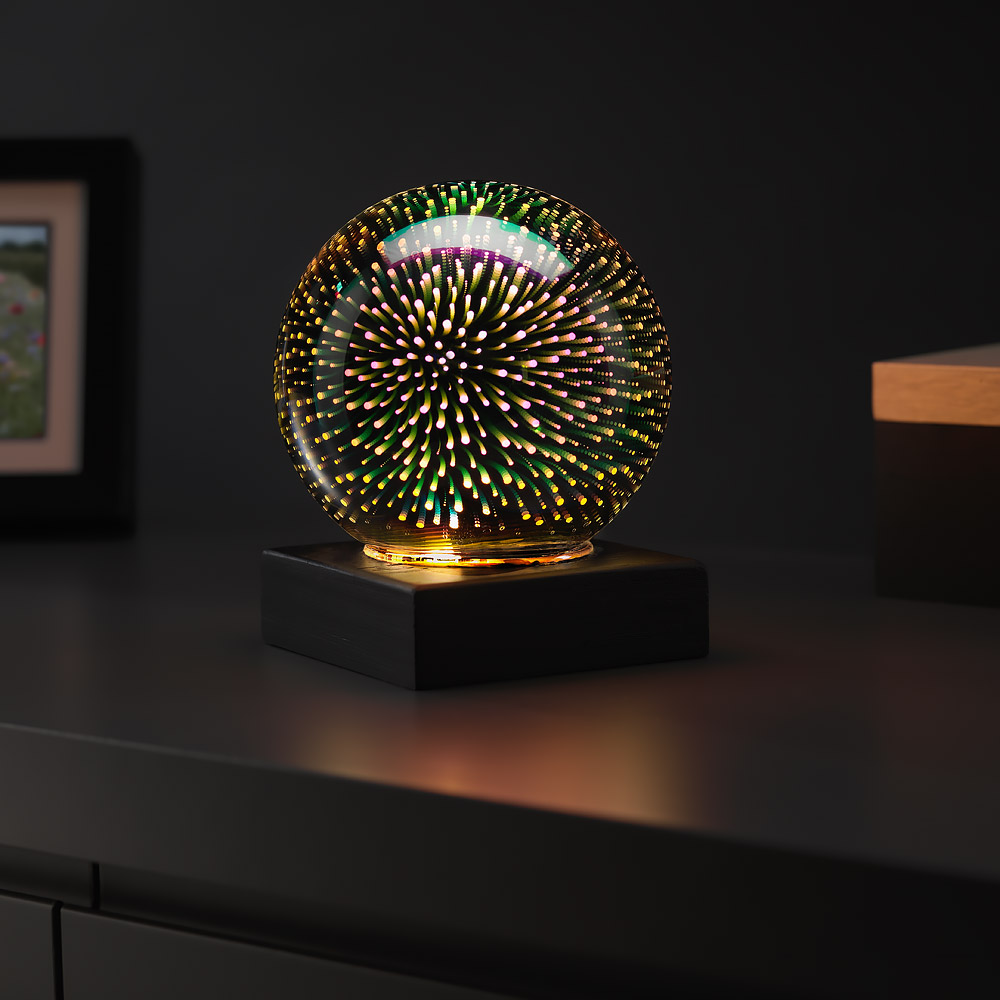 Fibre Ball Light Drone - Tophatter Daily Deals