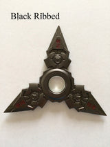 Genji Fidget Finger Spinners Black Ribbed Video Game Sword - Tophatter Daily Deals