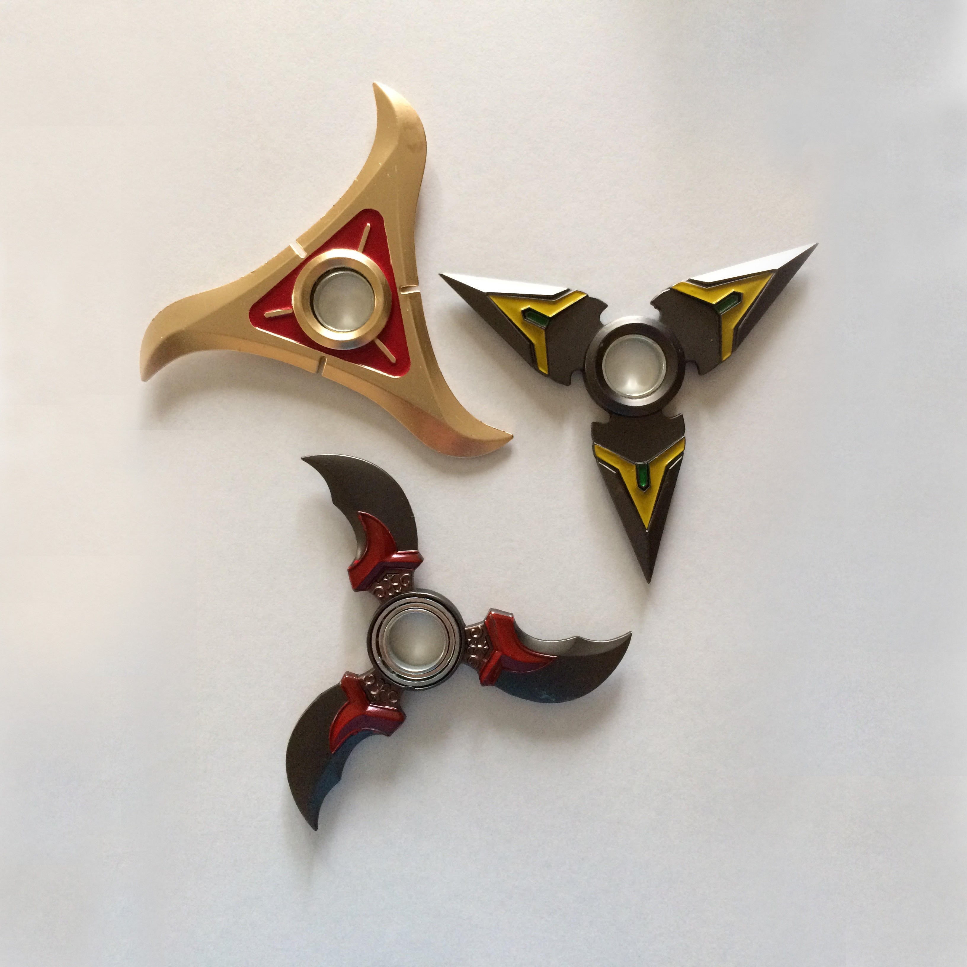 Genji Fidget Finger Spinners Video Game Sword - Tophatter Daily Deals