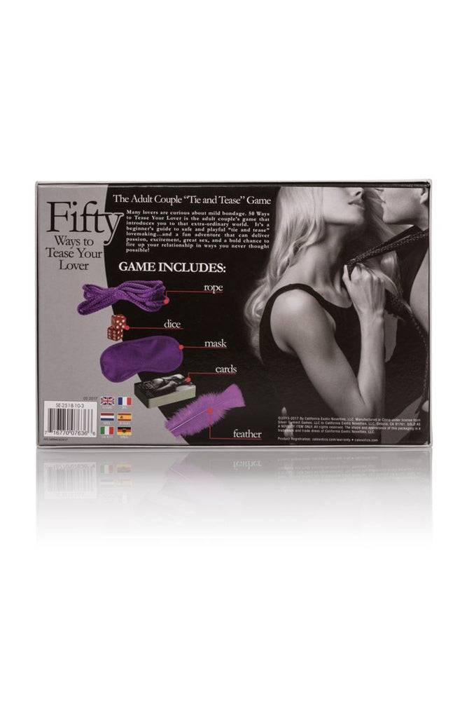 Cal Exotics - 50 Ways to Tease Your Lover Game BDSM - Tophatter Daily Deals