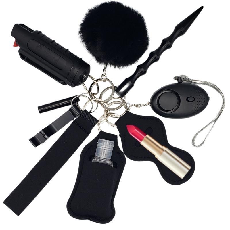 Fight Fobs® Black Beauty Self Defense Key Chain Gift Set Self-Defense Keychains - Tophatter Daily Deals
