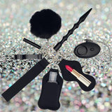 Fight Fobs® Black Beauty Self Defense Key Chain Gift Set Self-Defense Keychains - Tophatter Daily Deals