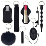Fight Fobs® Black Beauty Self Defense Key Chain Gift Set Basic Self-Defense Keychains - Tophatter Daily Deals