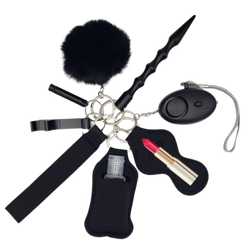 Fight Fobs® Black Beauty Self Defense Key Chain Gift Set Self-Defense Keychains - Tophatter Daily Deals