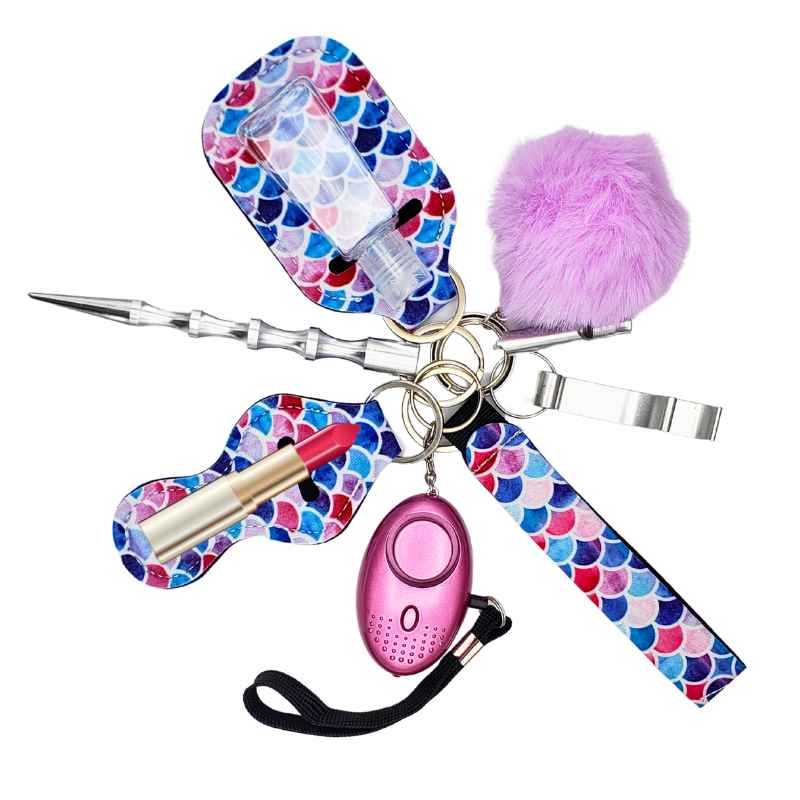 Fight Fobs® Pastel Scales Self Defense Key Chain Gift Set Self-Defense Keychains - Tophatter Daily Deals