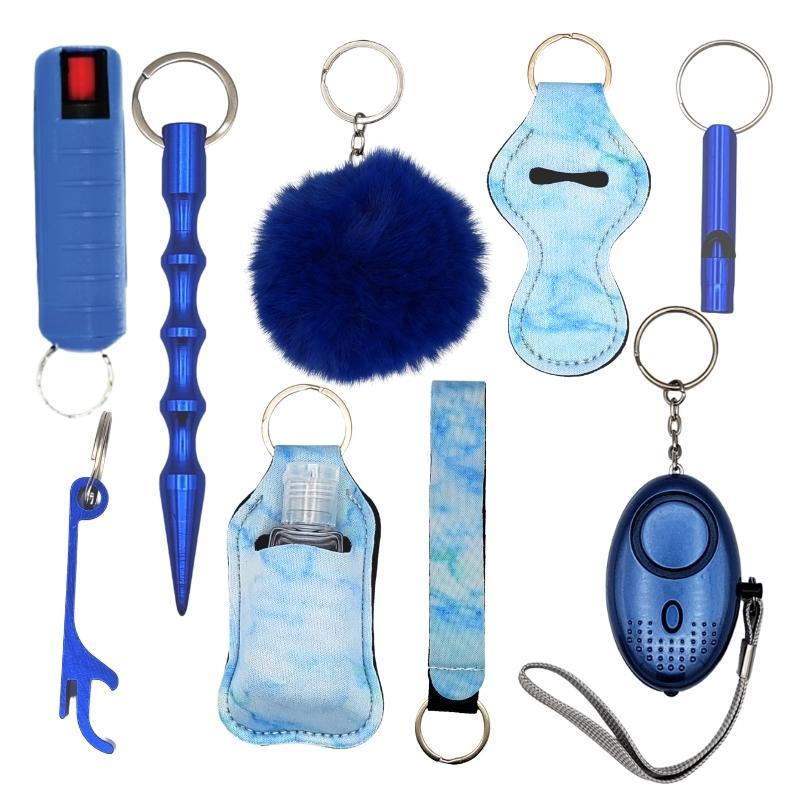 Fight Fobs® Blue Sky Self Defense Key Chain Gift Set Self-Defense Keychains - Tophatter Daily Deals