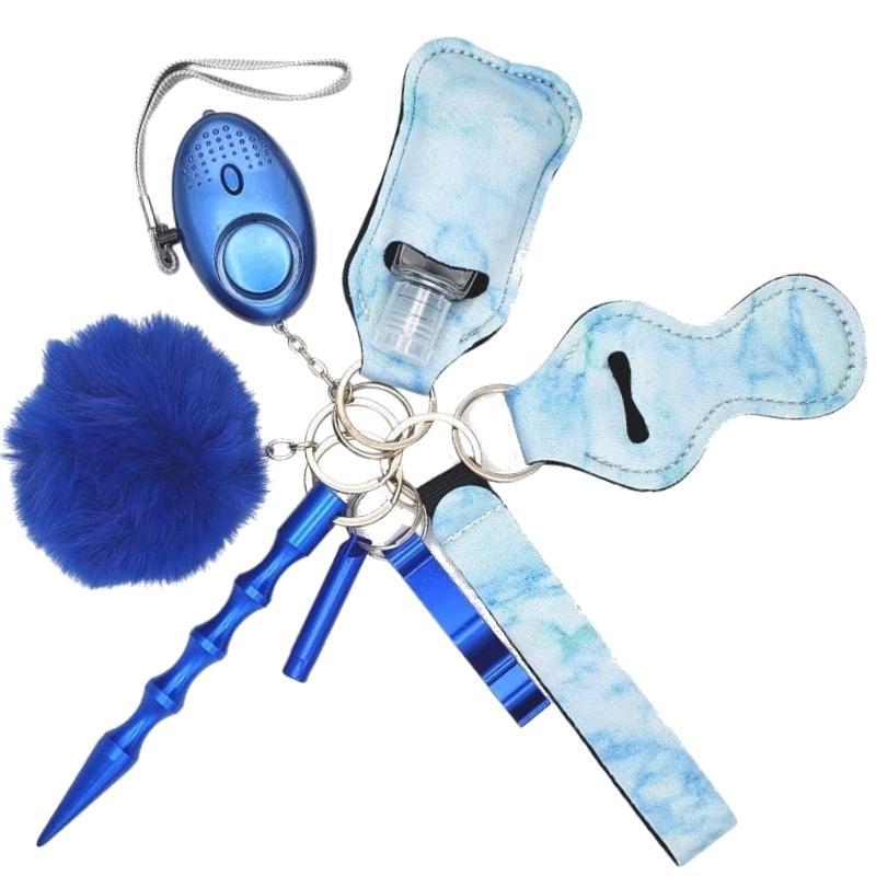 Fight Fobs® Blue Sky Self Defense Key Chain Gift Set Basic Self-Defense Keychains - Tophatter Daily Deals