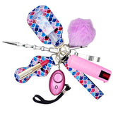 Fight Fobs® Pastel Scales Self Defense Key Chain Gift Set Self-Defense Keychains - Tophatter Daily Deals