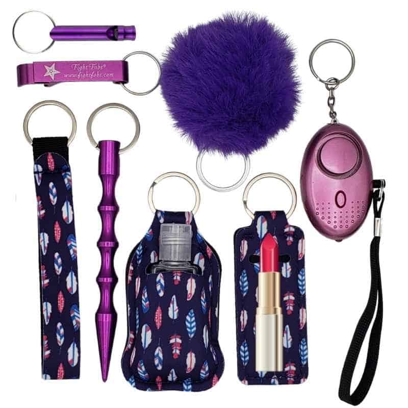 Fight Fobs® Tribe Vibe Boho Self Defense Key Chain Set Self-Defense Keychains - Tophatter Daily Deals