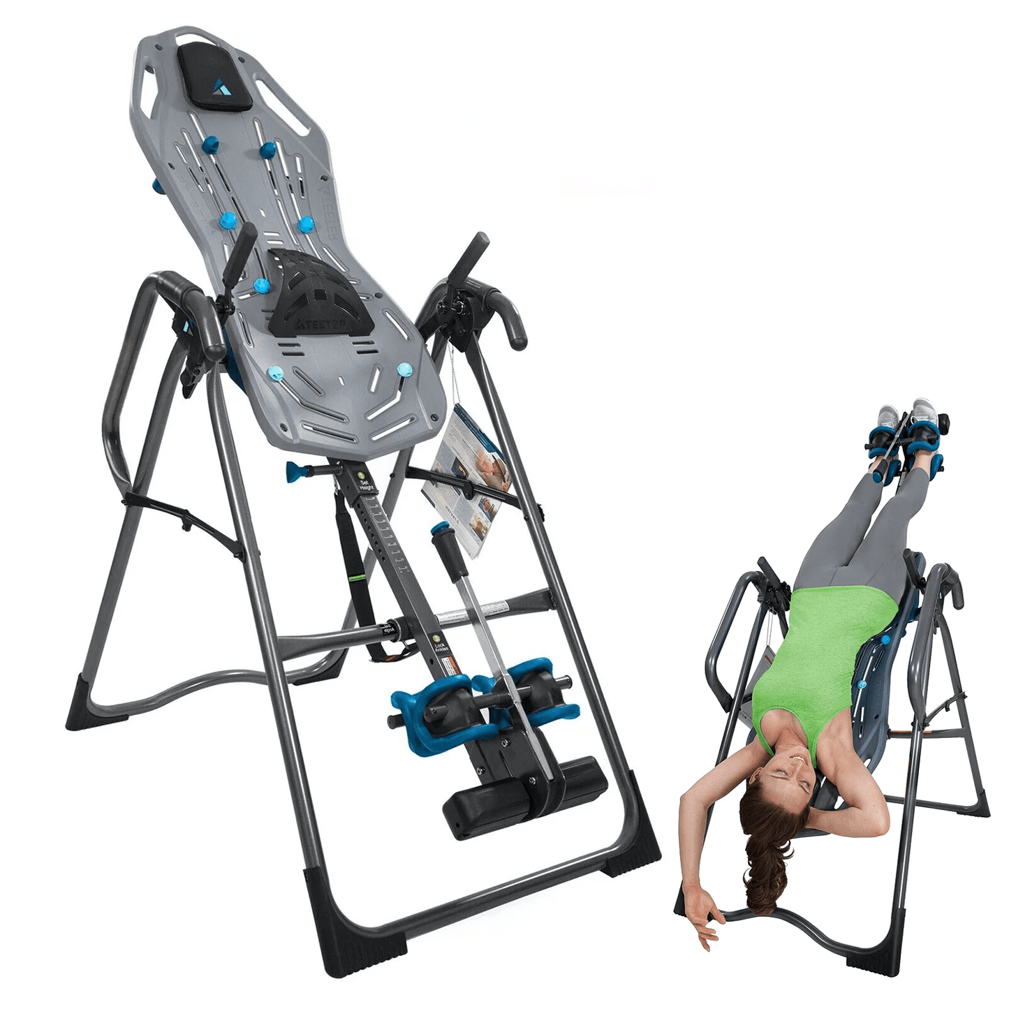 Best Inversion Table - X3 Inversion Table Neck Relax & Restore Duo Posture Restore Exercise & Fitness - Tophatter Daily Deals