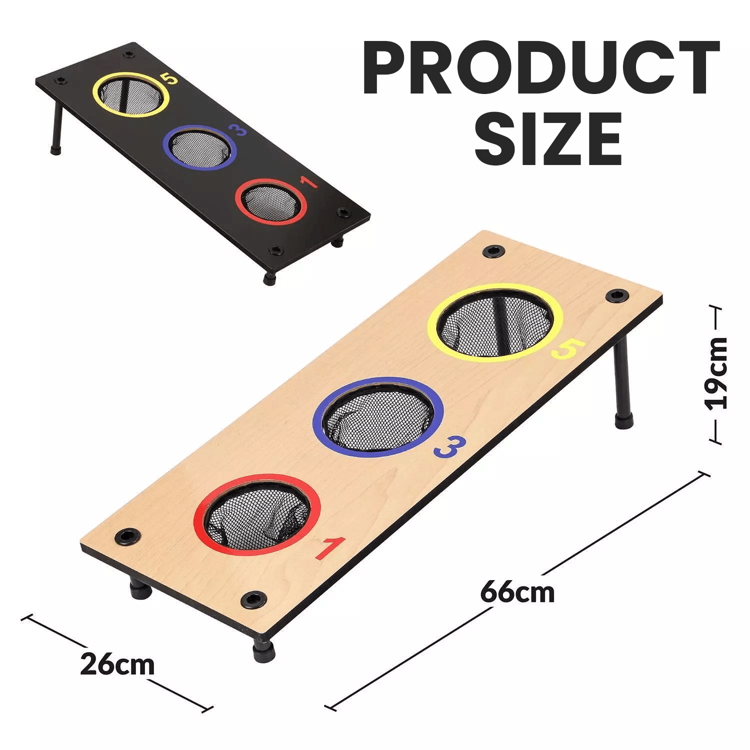 Corn Board Hole Sets UK - Kids Bean Bag Toss Game Set Family Garden Fun Sports & Outdoor - Tophatter Daily Deals