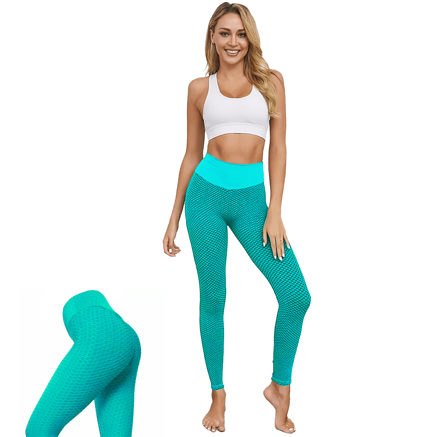 Anti Cellulite Leggings - Women Anti-Cellulite Yoga Pants Push Up Tik Tok Leggings Bum Butt Lift Sport Gym Exercise & Fitness - Tophatter Daily Deals