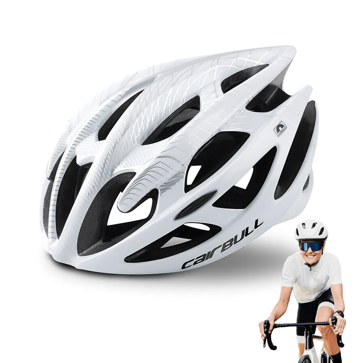 Safest Helmet Bicycle - Cycling Helmet Cap Visor MTB Road Bicycle Mountain Bike Adjustable Sport Safety Cycling - Tophatter Daily Deals