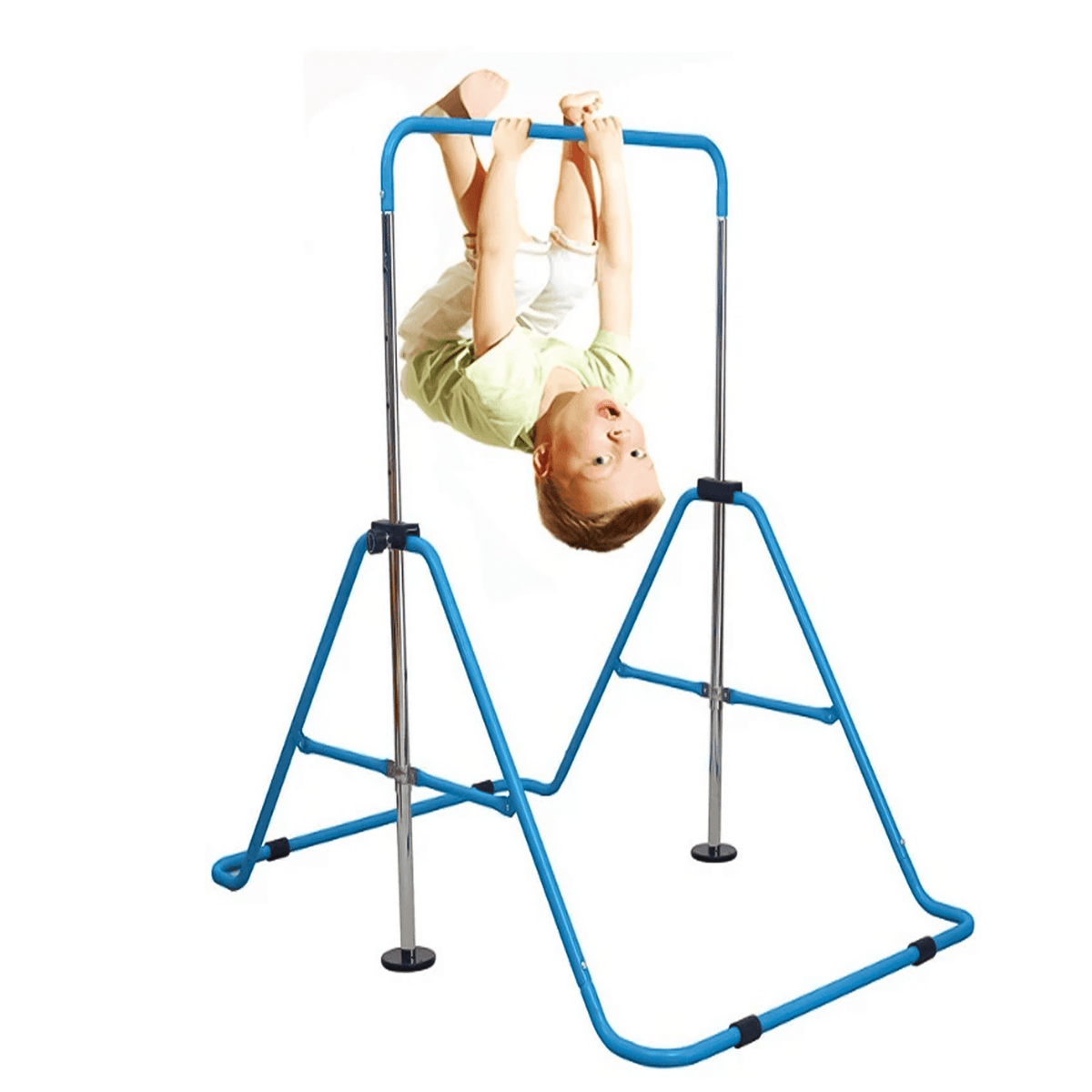Childs Gymnastics Bar - Junior Training Bar Expandable Kids Horizontal Bars Children Kip Home Gym Fitness - Tophatter Daily Deals