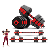 Heaviest Adjustable Dumbbells - Adjustable Dumbbell & Barbell Set Dumbbells & Barbells - Tophatter Daily Deals