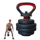 Adjustable Kettlebell Handle - Adjustable Kettlebell Grip for Fitness Gym Exercise & Fitness - Tophatter Daily Deals