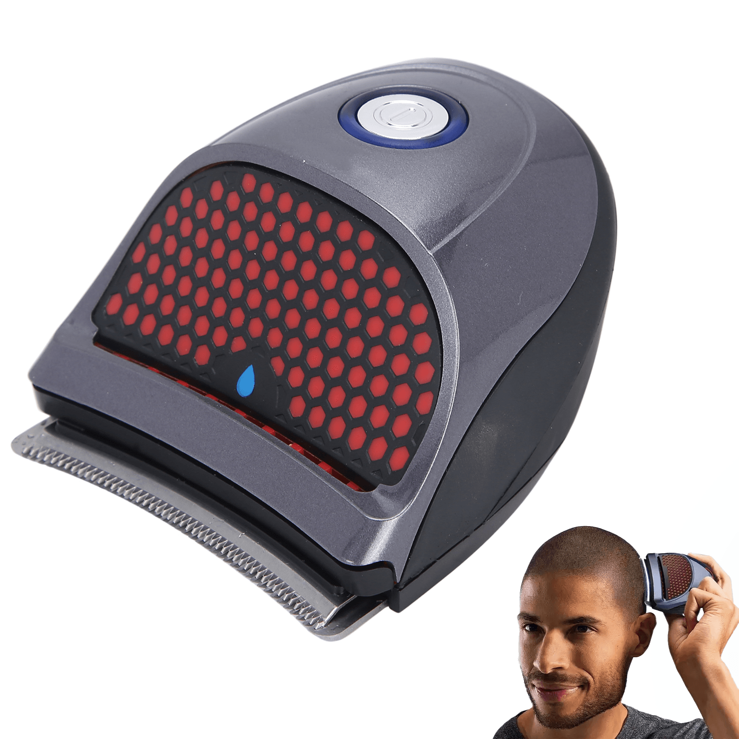 Barber Clippers Set - Professional Mens Hair Clippers Self Cut Cordless Electric Hair Trimmer Apparel & Accessories - Tophatter Daily Deals