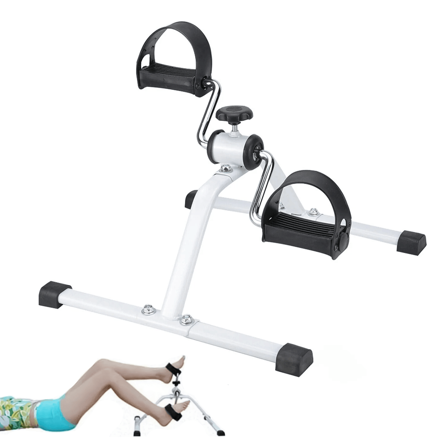 Best Mini Exercise Bike UK - Mini Portable Pedal Exercise Bike Cycle Pedal Exerciser Exercise & Fitness - Tophatter Daily Deals