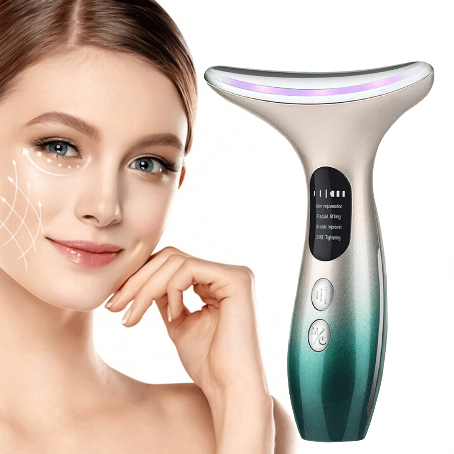 Cream for Wrinkles Neck - V Shaping Massager Electric Slim LIFT Double Chin Removal device Health & Beauty - Tophatter Daily Deals