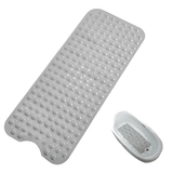 Anti-Slip Bath Mat - Extra Large Non-slip Bath Mat Bathtub Bathroom Shower Mat Rubber Strong Suction Bathtubs - Tophatter Daily Deals