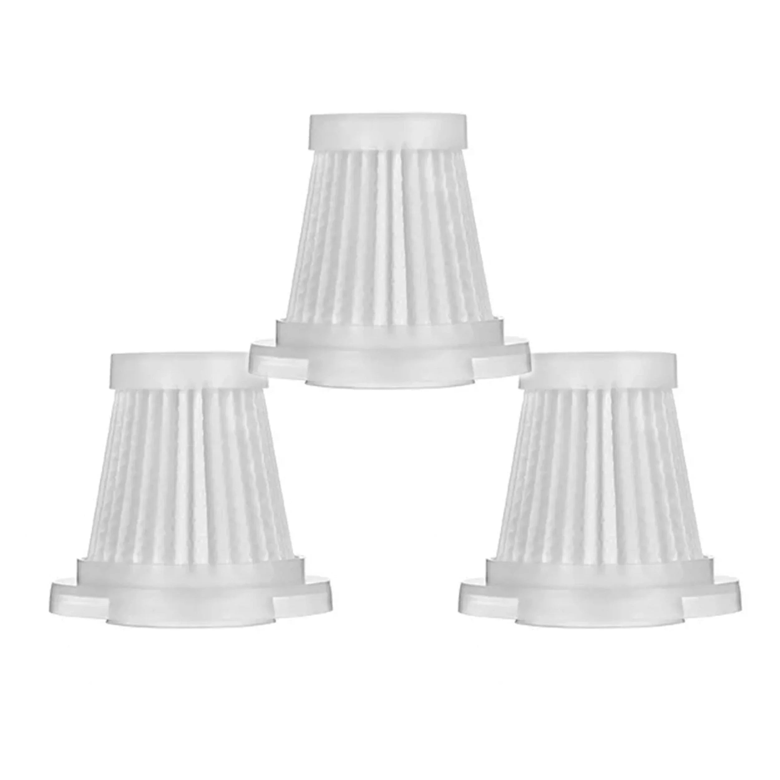 Car Vacuum Replacement Filters 3 Pack Durable HEPA Allergen - Tophatter Daily Deals