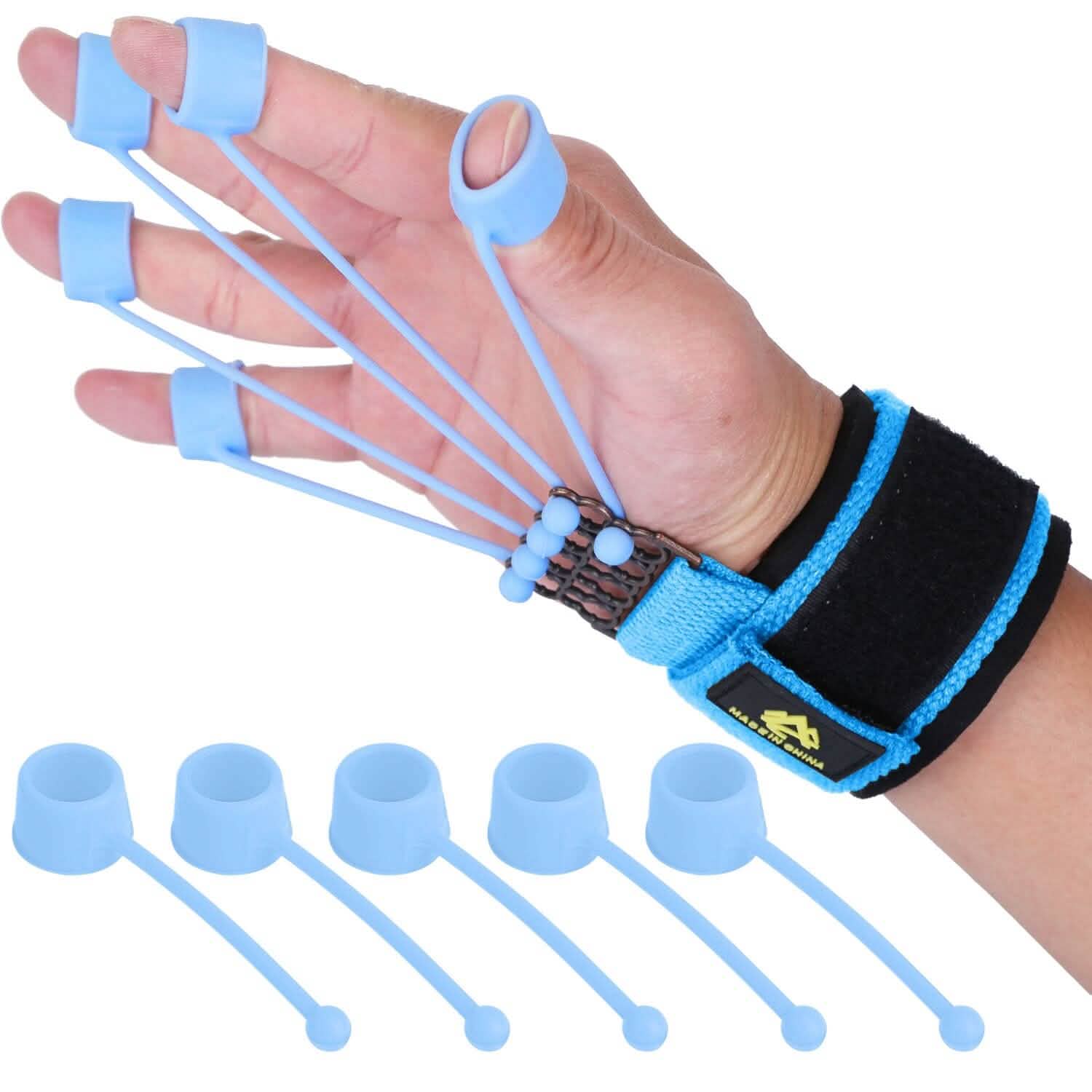 Finger Exerciser Hand Grip Strength Trainer Fitness & Exercise - Tophatter Daily Deals