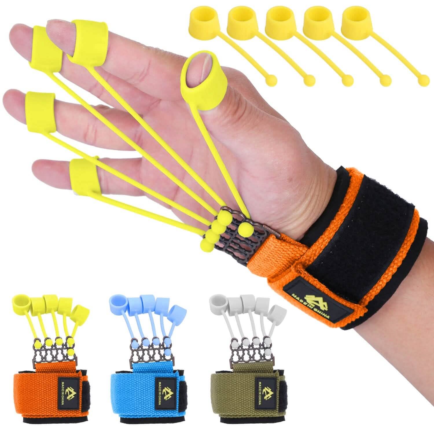 Finger Exerciser Hand Grip Strength Trainer Fitness & Exercise - Tophatter Daily Deals