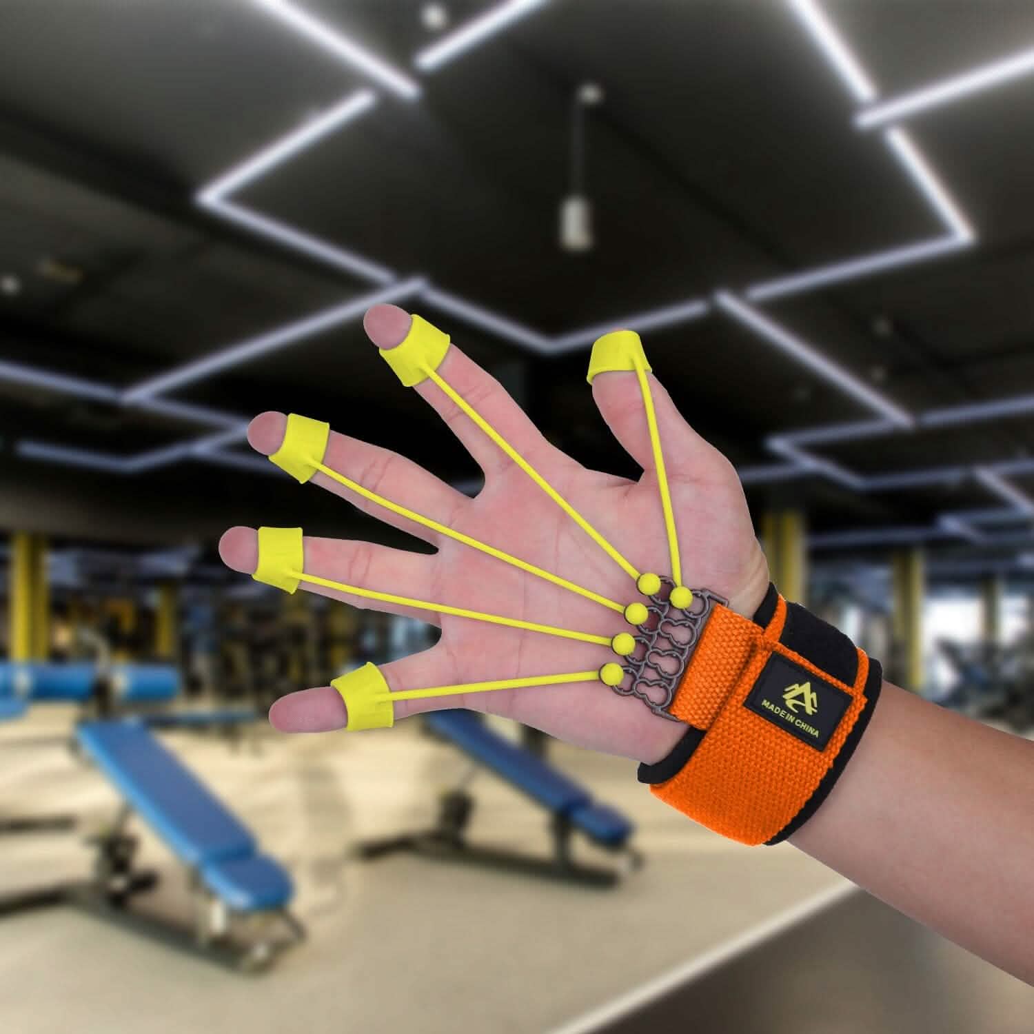 Finger Exerciser Hand Grip Strength Trainer Fitness & Exercise - Tophatter Daily Deals