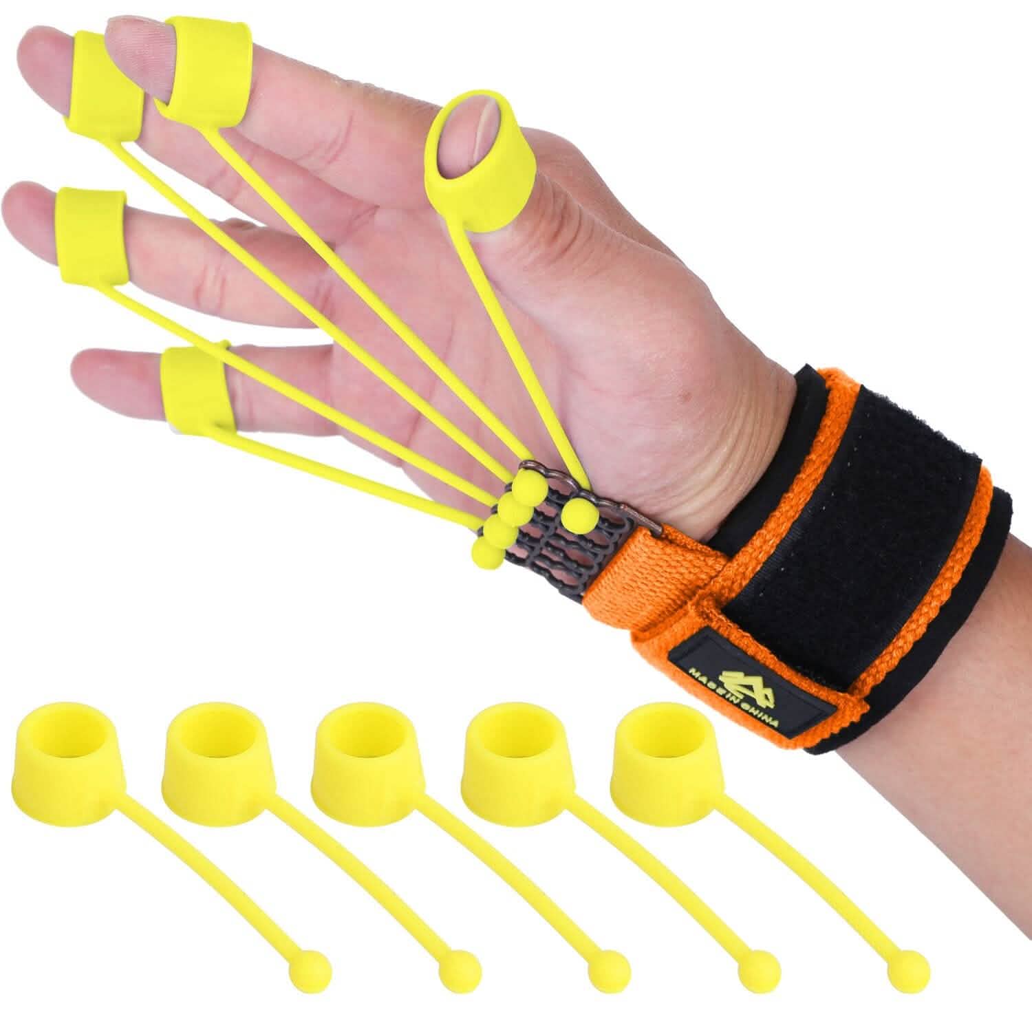 Finger Exerciser Hand Grip Strength Trainer Fitness & Exercise - Tophatter Daily Deals