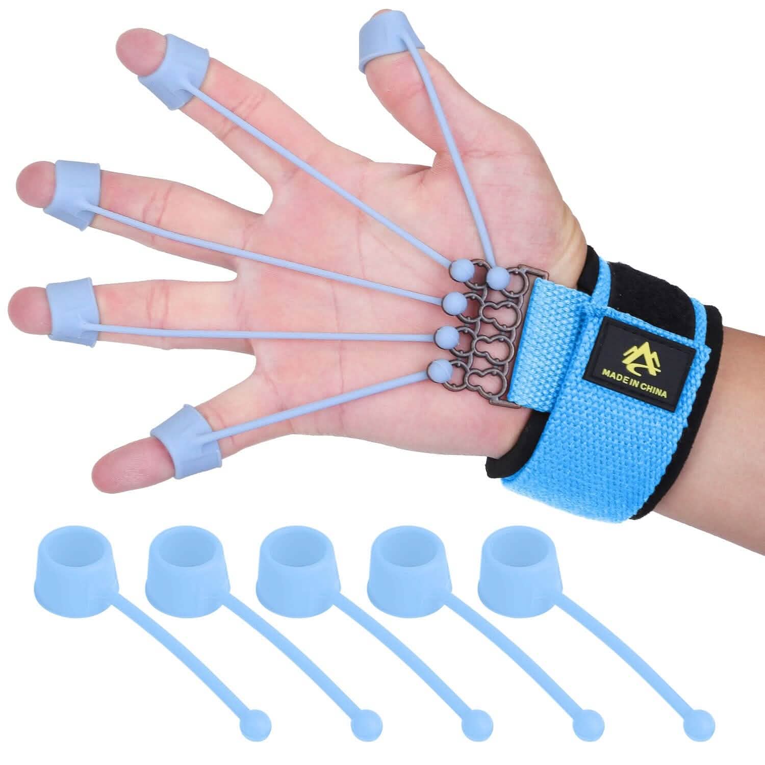 Finger Exerciser Hand Grip Strength Trainer Fitness & Exercise - Tophatter Daily Deals