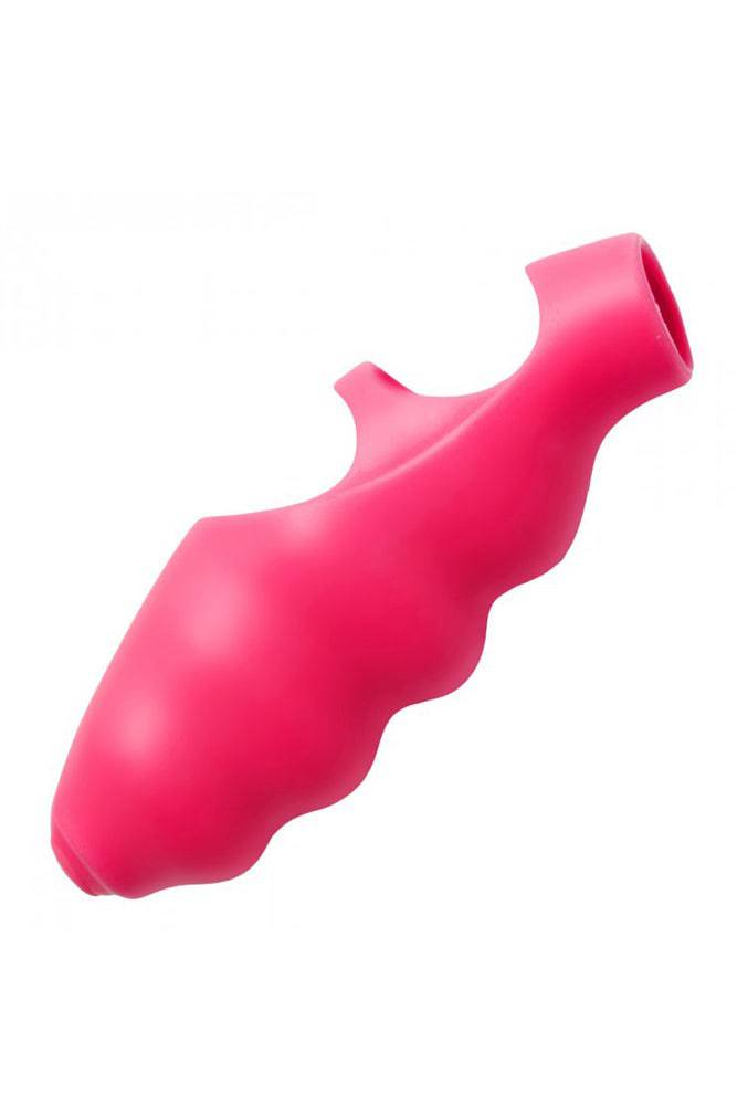 XR Brands - Frisky - Bang Her - Ripples Finger Vibe - Pink Sex Toy - Tophatter Daily Deals