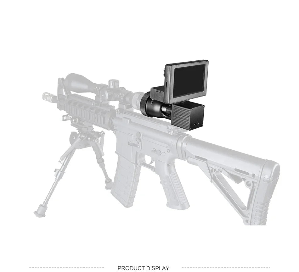 FIRE WOLF 4.3" NV RIFLESCOPE WITH CAMERA & IR - Tophatter's Army Deals OPTICS & SCOPES - Tophatter Daily Deals