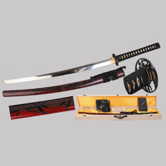 Fire and Steel - "Rage" Katana (Battle Ready) Fire and Steel Exclusive - Tophatter Daily Deals