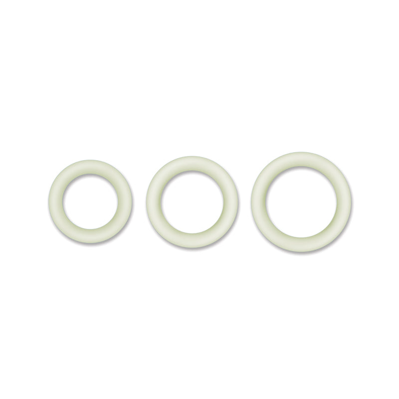 Firefly Halo Glow In The Dark Clear Cock Ring - Small - Tophatter Daily Deals