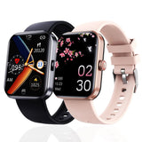 All In One Health Monitoring Smartwatch Durable Affordable Pink - Tophatter Daily Deals