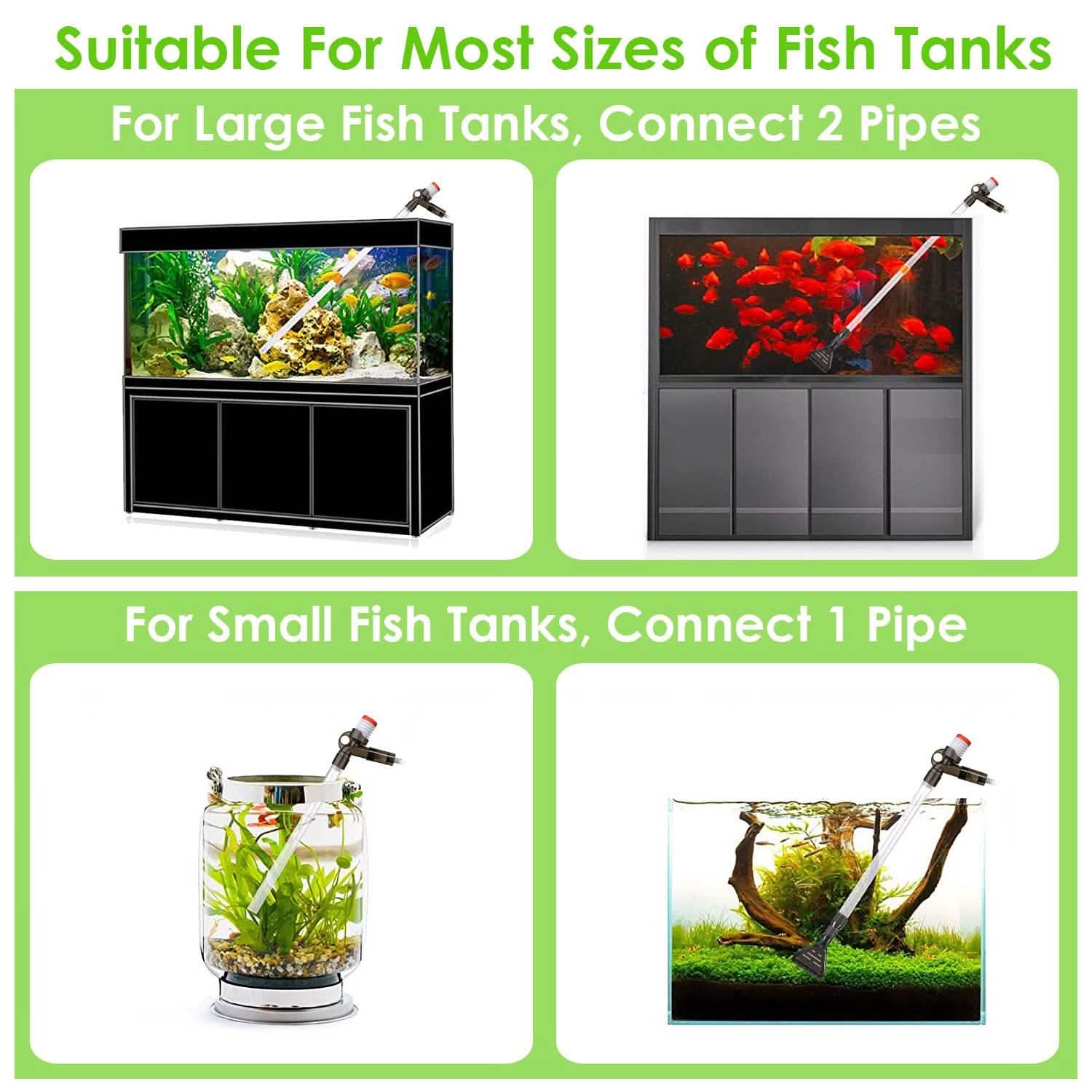 Fish Tank Gravel Cleaner Kit Pet Supplies - Tophatter Daily Deals