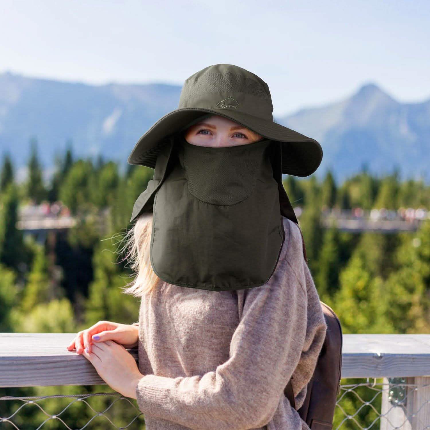 Fishing Bucket Hat Breathable Wide Brim Outdoor Recreation - Tophatter Daily Deals