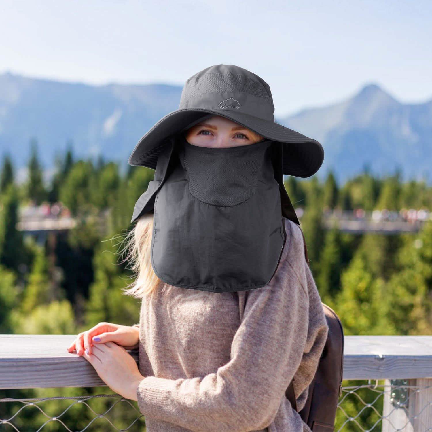 Fishing Bucket Hat Breathable Wide Brim Outdoor Recreation - Tophatter Daily Deals