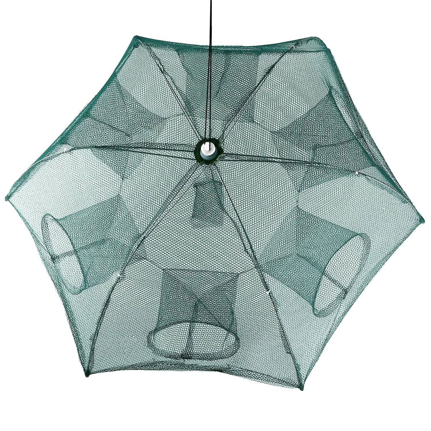 Fishing Trap Net Portable - Fishing Bait Trap Outdoor Recreation - Tophatter Daily Deals