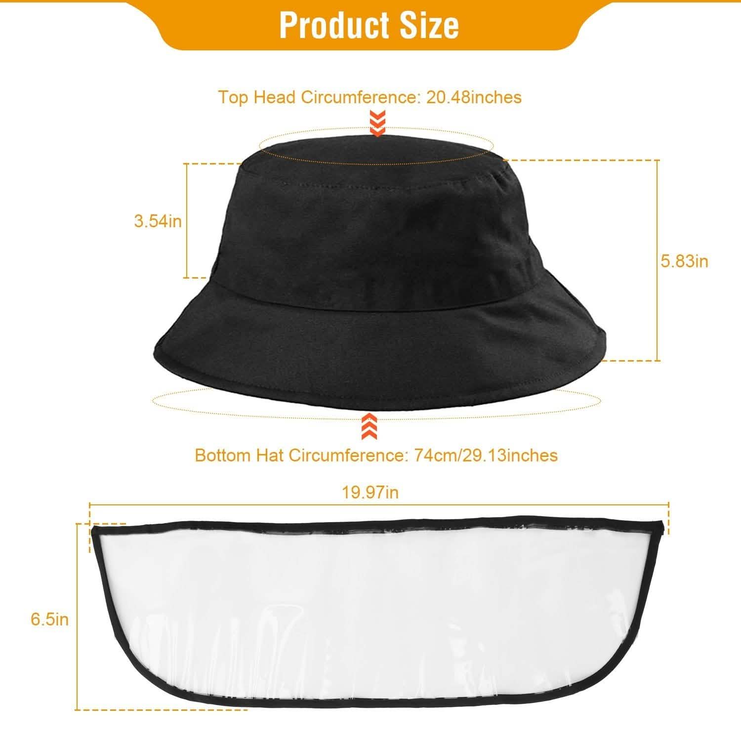 Fishman Hat Protective Face Shield Face Masks & PPE - Tophatter Daily Deals