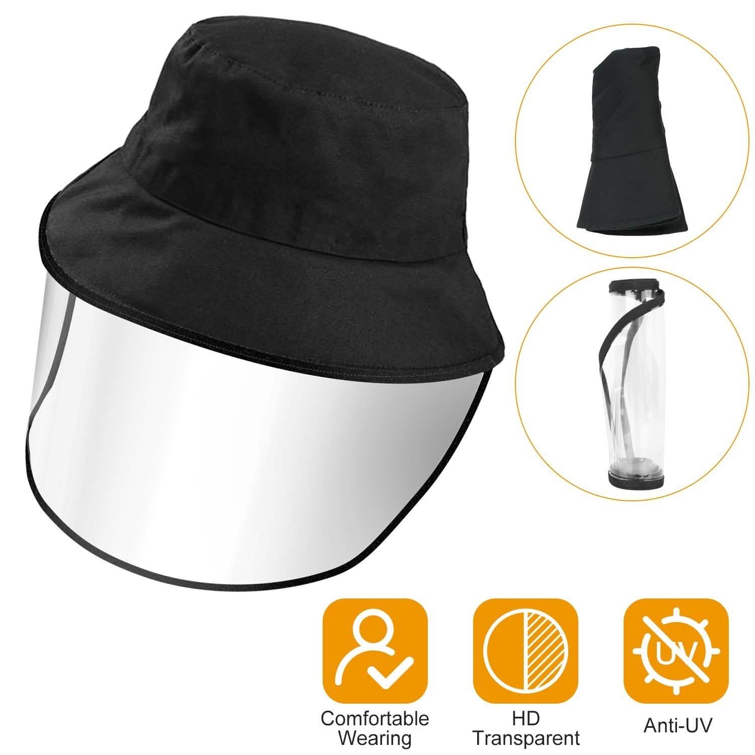 Fishman Hat Protective Face Shield Face Masks & PPE - Tophatter Daily Deals