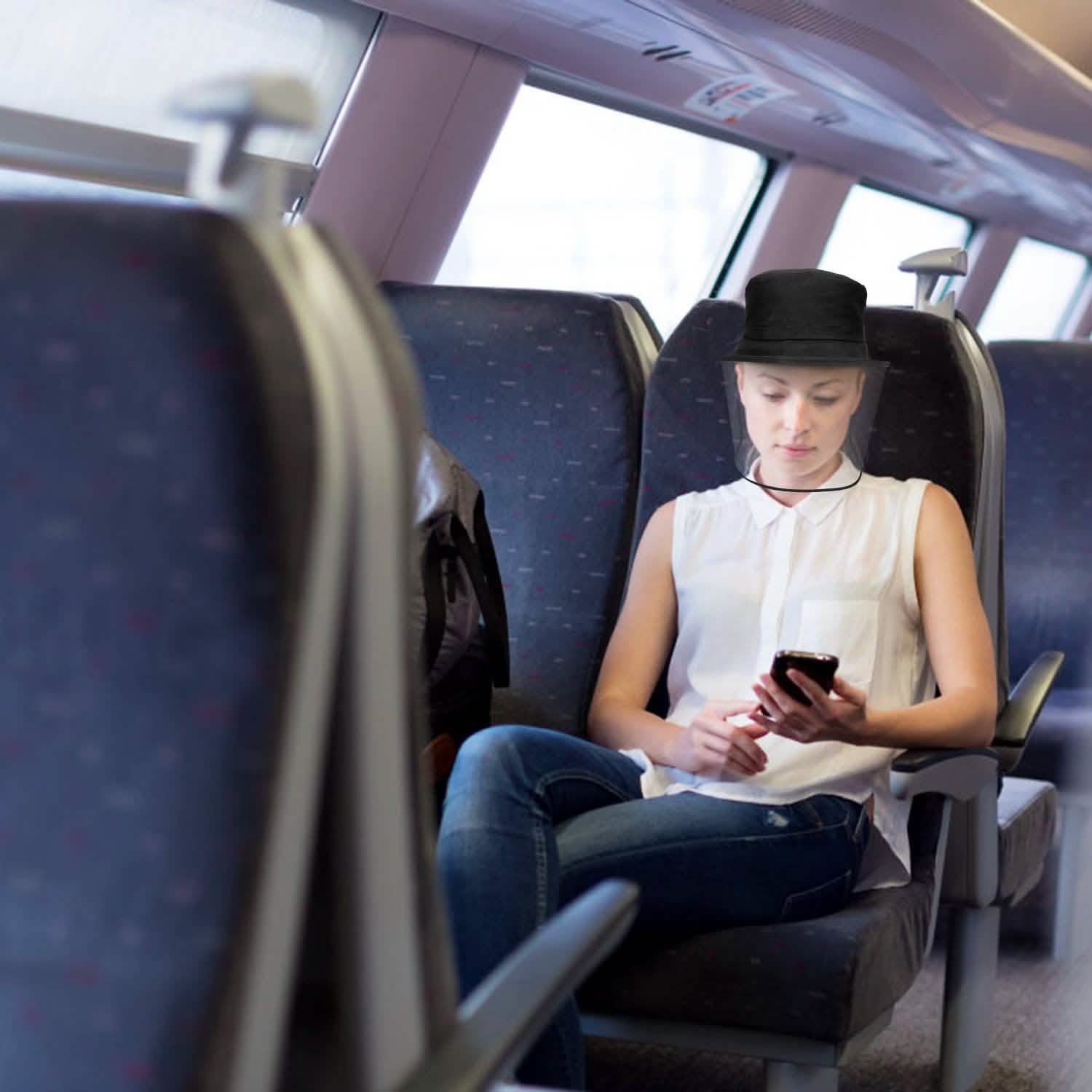 Fishman Hat Protective Face Shield Face Masks & PPE - Tophatter Daily Deals