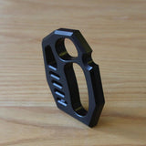 Fist Knuckles Black Aluminium Alloy Light - Cakra EDC Gadgets Brass Knuckles - Tophatter Daily Deals