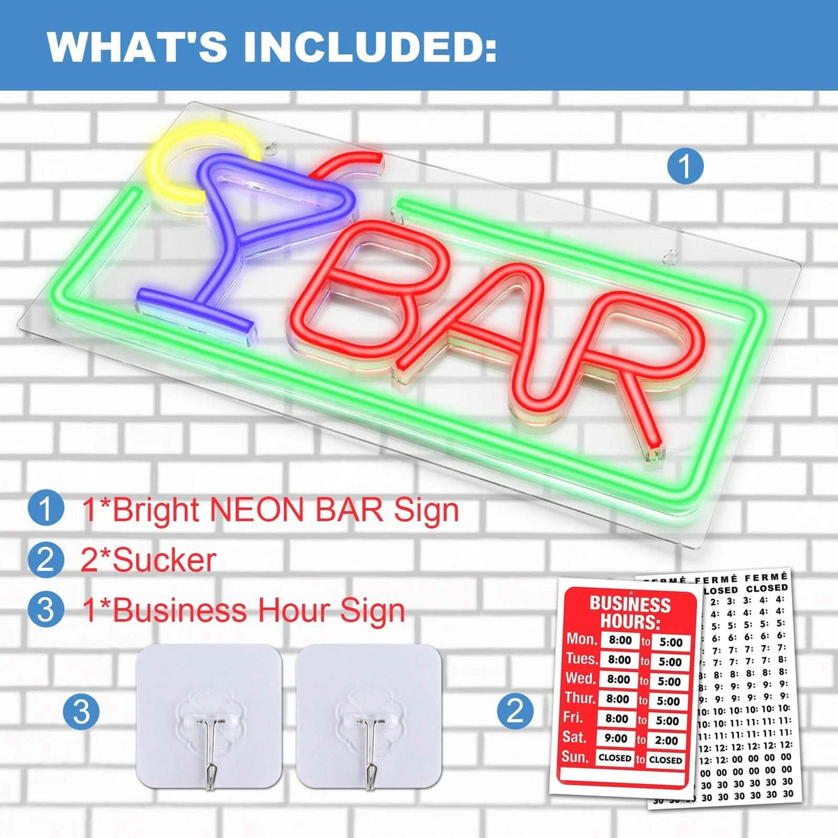 FITNATE 3D Art USB Powered LED Open Display Board Decorate Furniture & Decor - Tophatter Daily Deals