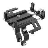 Five-Jaw Mobile Phone Holder Motorcycle Navigation Support Smartphone Bracket Black Phone Holder - Tophatter Daily Deals