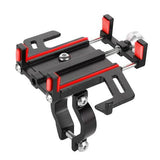 Five-Jaw Mobile Phone Holder Motorcycle Navigation Support Smartphone Bracket Red Phone Holder - Tophatter Daily Deals