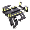 Five-Jaw Mobile Phone Holder Motorcycle Navigation Support Smartphone Bracket Yellow Phone Holder - Tophatter Daily Deals