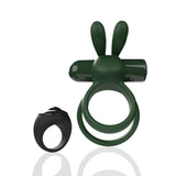 Ohare XL (Green) – Rechargeable Waterproof Remote-Controlled Rabbit Vibrator with Double-Ring Design > Sex Toys > Couples Toys - Tophatter Daily Deals