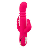 Jack Rabbit Signature Heated Silicone Triple Fantasy Rabbit Vibrator Pink > Vibrators > Ladies > Rabbit Multi - Tophatter Daily Deals